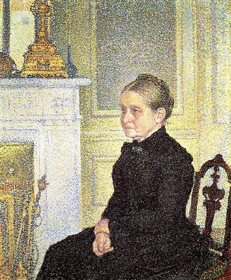 Theo Van Rysselberghe Portrait de Madame Charles Maus china oil painting image